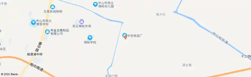 中山群丰桥_公交站地图_中山公交_妙搜公交查询2025