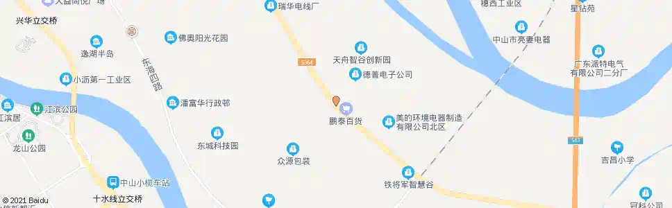 中山永益村路口_公交站地图_中山公交_妙搜公交查询2025