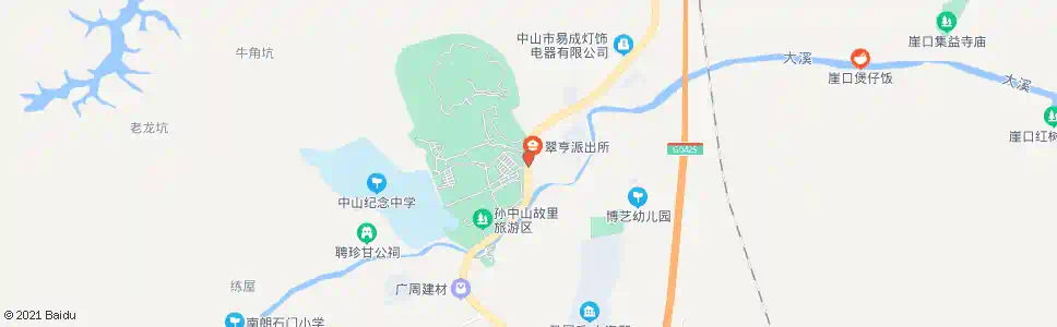 中山中山影视城_公交站地图_中山公交_妙搜公交查询2025