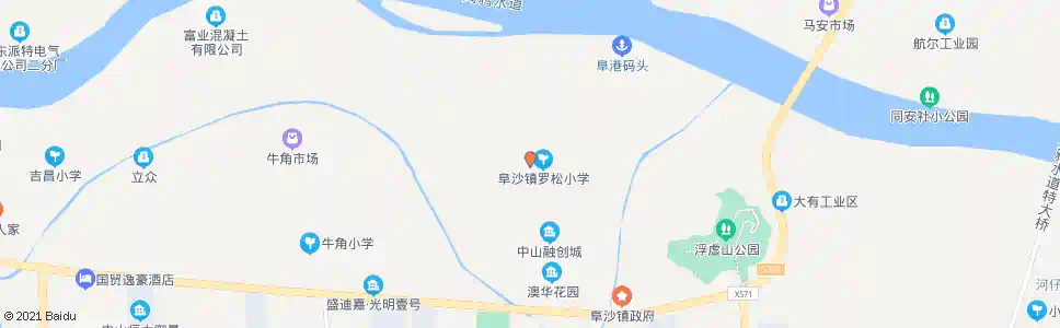 中山罗松村委会_公交站地图_中山公交_妙搜公交查询2025