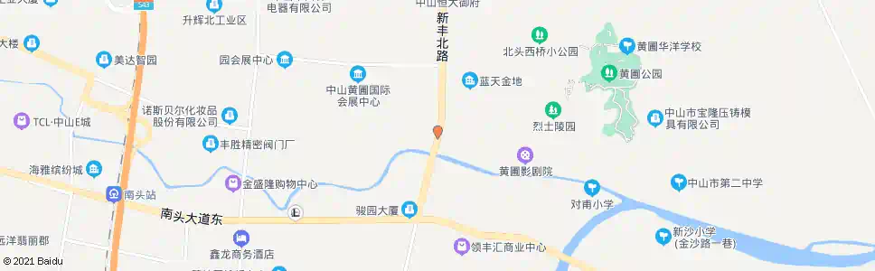 中山兆丰市场_公交站地图_中山公交_妙搜公交查询2025