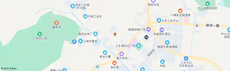 中山宝元医院_公交站地图_中山公交_妙搜公交查询2025