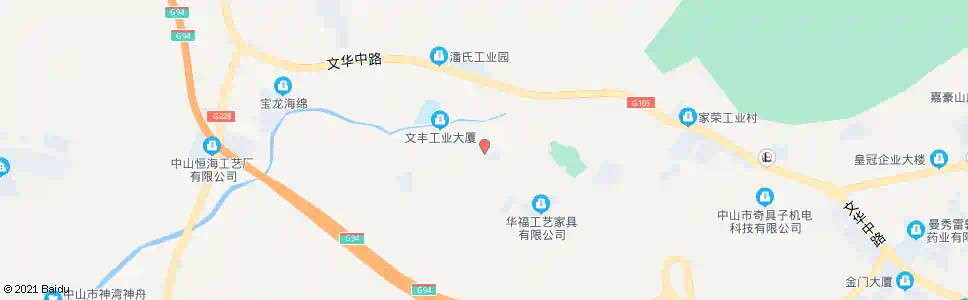 中山白石宝元社区_公交站地图_中山公交_妙搜公交查询2025