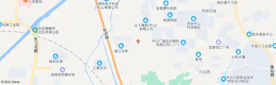 中山火炬路西_公交站地图_中山公交_妙搜公交查询2025