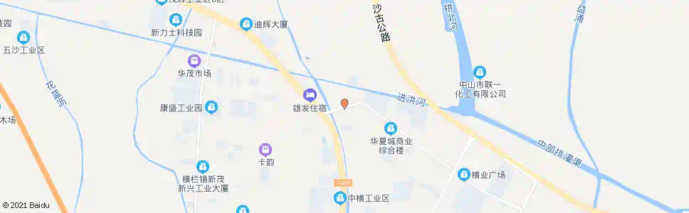中山新丰村_公交站地图_中山公交_妙搜公交查询2025