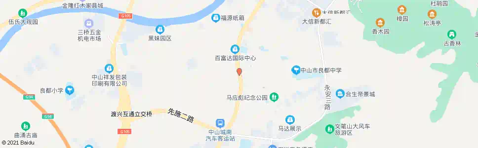 中山恒美_公交站地图_中山公交_妙搜公交查询2025