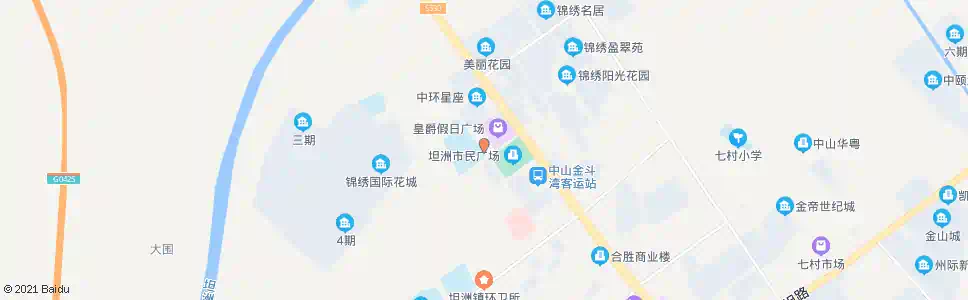 中山坦洲实验中学_公交站地图_中山公交_妙搜公交查询2025