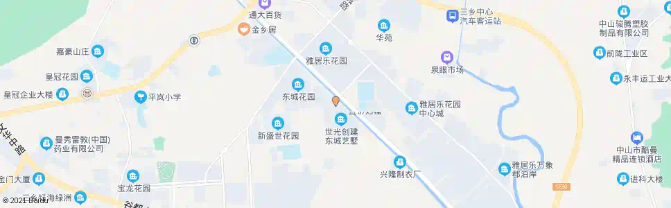 中山金昌路东_公交站地图_中山公交_妙搜公交查询2025