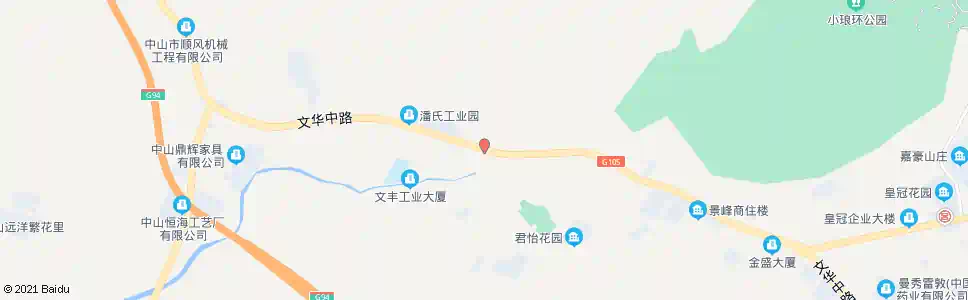 中山白石宝元鞋厂_公交站地图_中山公交_妙搜公交查询2025