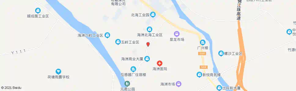 中山北海榕树头_公交站地图_中山公交_妙搜公交查询2025