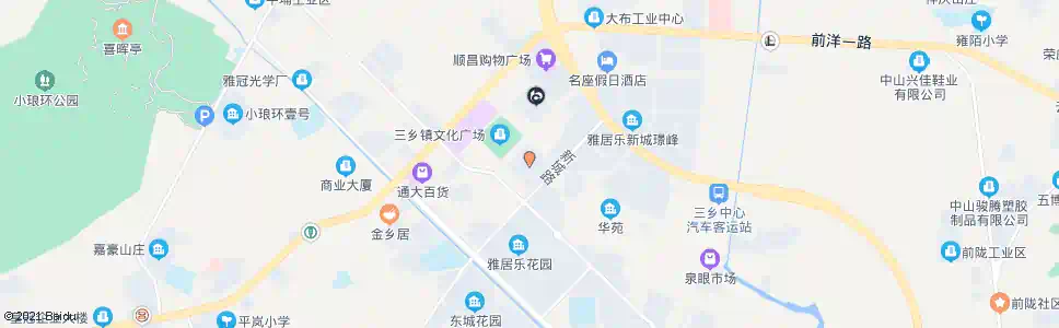 中山三乡镇政府_公交站地图_中山公交_妙搜公交查询2025