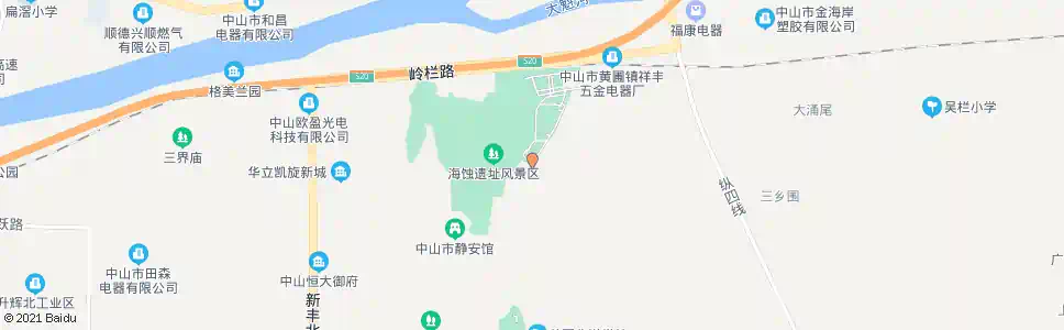 中山仙庙_公交站地图_中山公交_妙搜公交查询2025