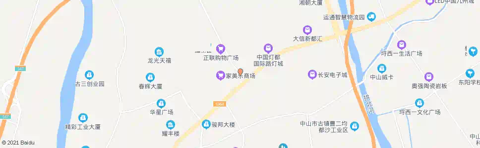 中山曹一工业区_公交站地图_中山公交_妙搜公交查询2025