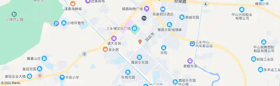 中山雅居乐车站_公交站地图_中山公交_妙搜公交查询2025