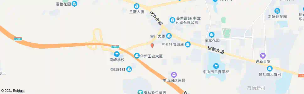 中山南龙路口_公交站地图_中山公交_妙搜公交查询2025