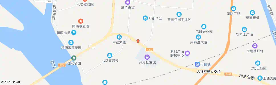 中山古镇交警大队_公交站地图_中山公交_妙搜公交查询2025