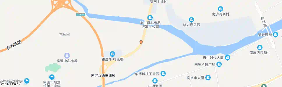 中山金斗大桥_公交站地图_中山公交_妙搜公交查询2025