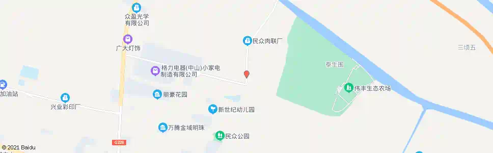 中山新伦_公交站地图_中山公交_妙搜公交查询2025