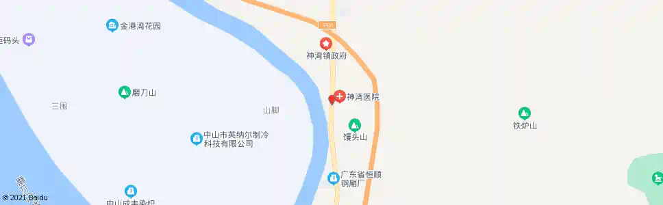 中山神湾冲口市场_公交站地图_中山公交_妙搜公交查询2025