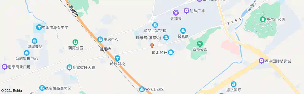 中山大岭(BRT)_公交站地图_中山公交_妙搜公交查询2025