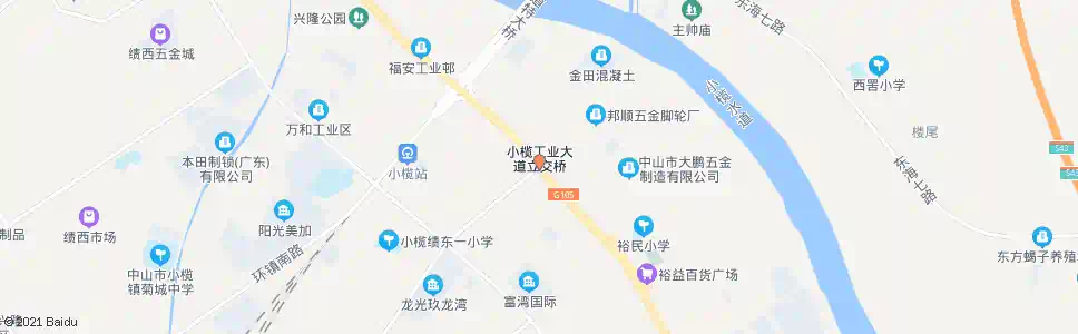 中山裕民四队_公交站地图_中山公交_妙搜公交查询2025