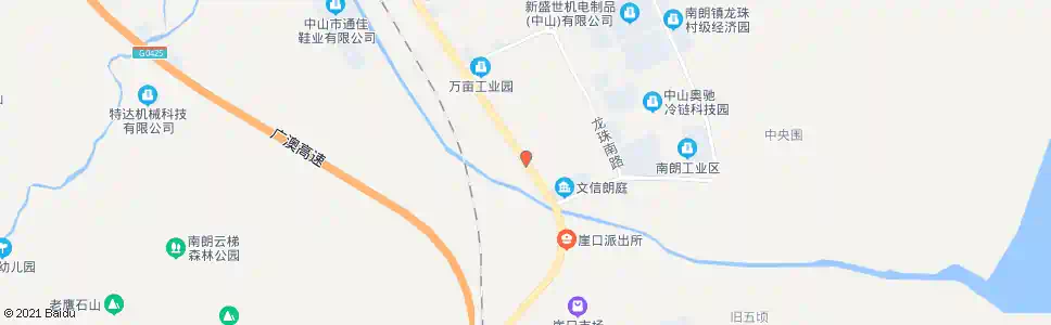 中山泮沙_公交站地图_中山公交_妙搜公交查询2025