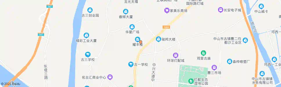 中山古镇车站南_公交站地图_中山公交_妙搜公交查询2025