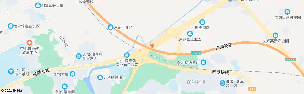 中山神涌(博爱七路)_公交站地图_中山公交_妙搜公交查询2025