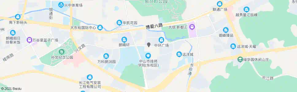中山帝璟东方_公交站地图_中山公交_妙搜公交查询2025