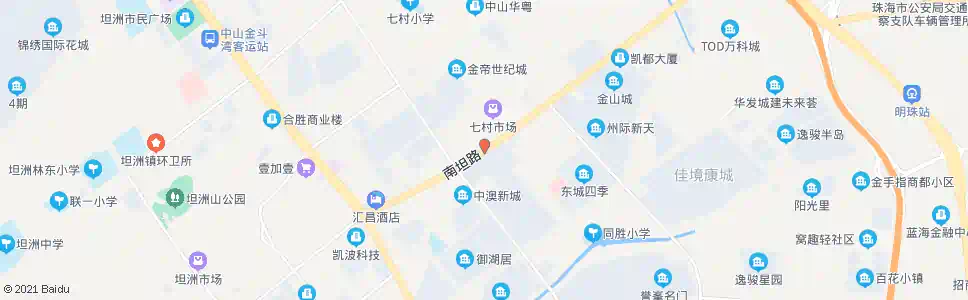 中山汇翠山庄_公交站地图_中山公交_妙搜公交查询2025