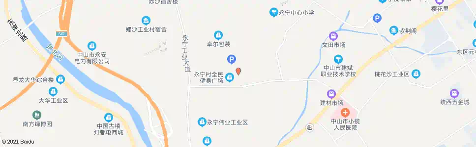 中山永宁卫生院_公交站地图_中山公交_妙搜公交查询2025