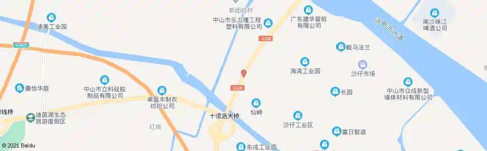 中山镇一路口_公交站地图_中山公交_妙搜公交查询2025