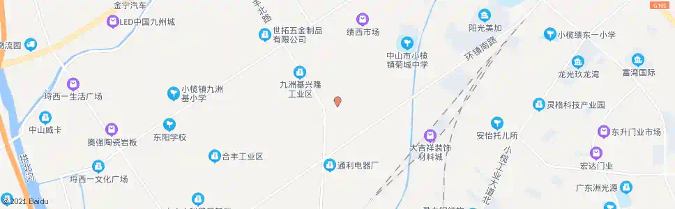 中山同安桥_公交站地图_中山公交_妙搜公交查询2025