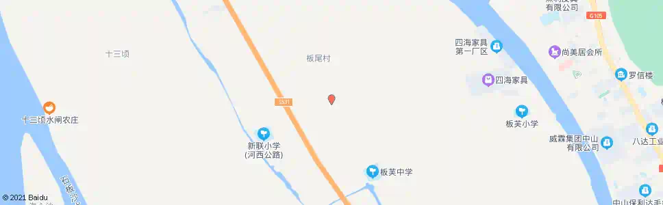 中山环镇北路中_公交站地图_中山公交_妙搜公交查询2025