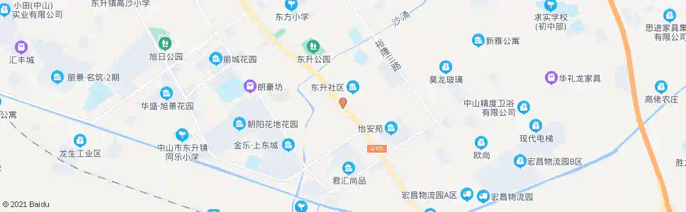 中山东升村_公交站地图_中山公交_妙搜公交查询2025