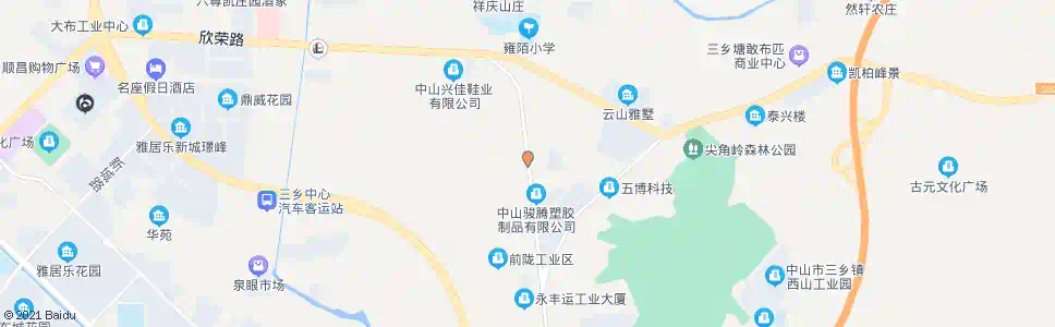 中山淘金工业区_公交站地图_中山公交_妙搜公交查询2025