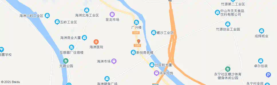 中山古镇加油站_公交站地图_中山公交_妙搜公交查询2025
