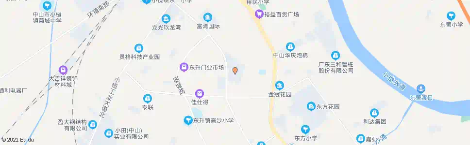 中山森美时代花园_公交站地图_中山公交_妙搜公交查询2025