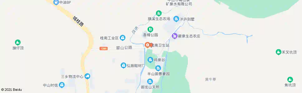 中山桂南_公交站地图_中山公交_妙搜公交查询2025