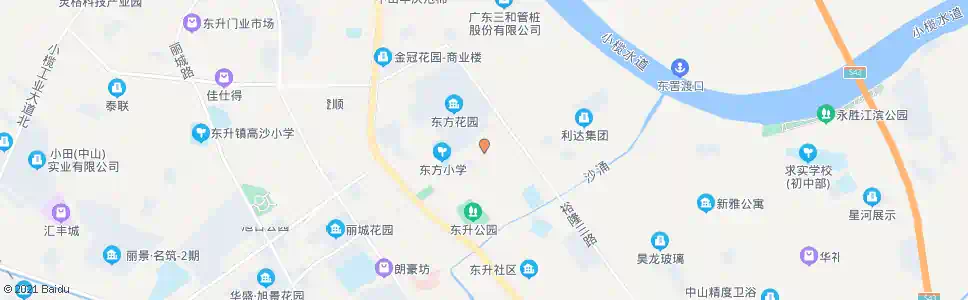 中山东港大道_公交站地图_中山公交_妙搜公交查询2025