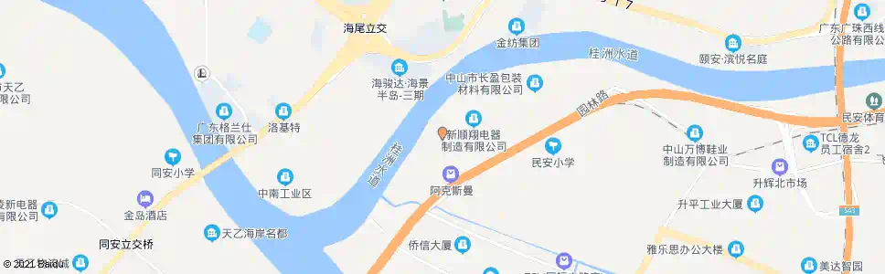 中山宏基管桩厂_公交站地图_中山公交_妙搜公交查询2025
