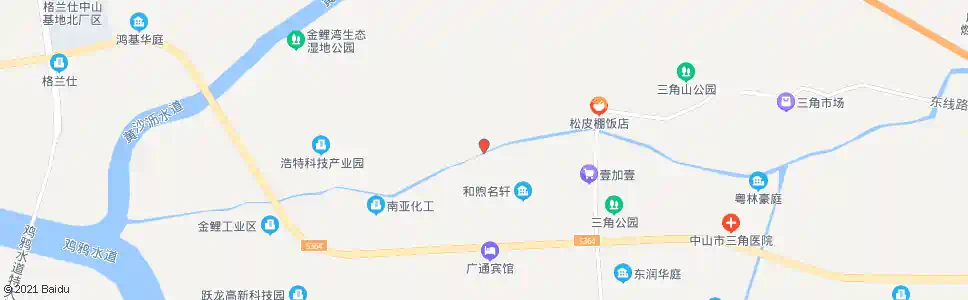 中山民安北路_公交站地图_中山公交_妙搜公交查询2025