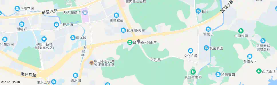 中山南外环出入口_公交站地图_中山公交_妙搜公交查询2025