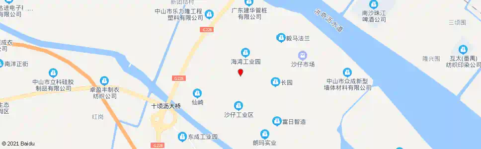 中山结青路_公交站地图_中山公交_妙搜公交查询2025