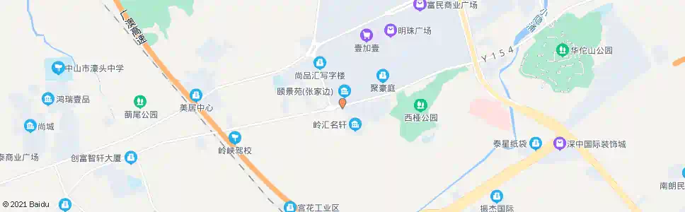 中山江陵东路_公交站地图_中山公交_妙搜公交查询2025