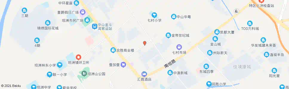 中山神利路_公交站地图_中山公交_妙搜公交查询2025
