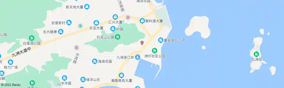 中山珠海市那洲公安检查站_公交站地图_中山公交_妙搜公交查询2025