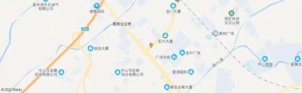 中山沙港路口_公交站地图_中山公交_妙搜公交查询2025
