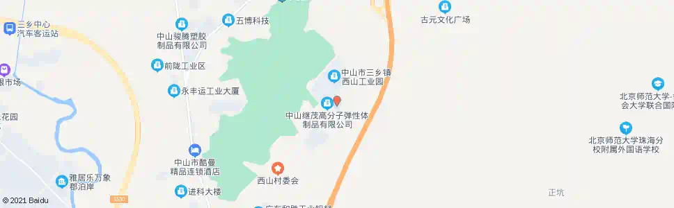 中山三乡东华学校_公交站地图_中山公交_妙搜公交查询2025