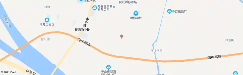 中山赖八顷桥头_公交站地图_中山公交_妙搜公交查询2025
